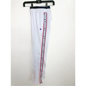 White Champion Joggers